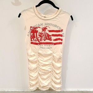 Vintage vibe muscle shirt